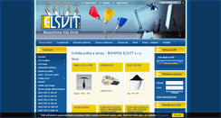 Desktop Screenshot of elsvit.cz